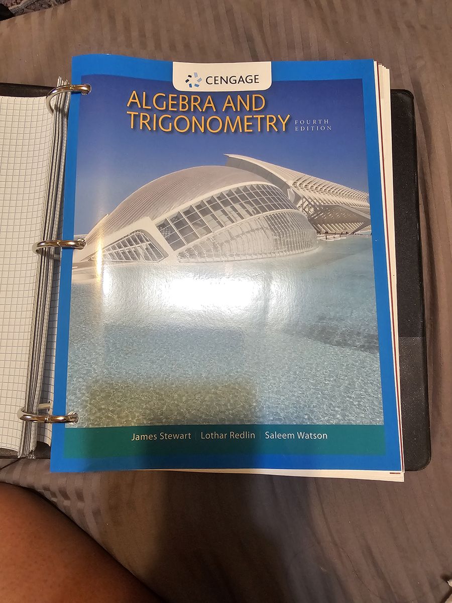 Cengage Algebra and Trigonometry  4th edition