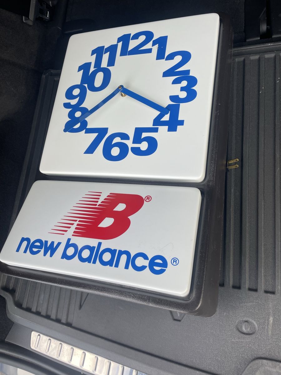 Sick New Balance backlit wall clock