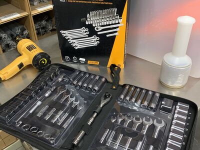 GEARWRENCH 3/8 in. Drive 72-Tooth 6-Point SAE/MM Mechanics Hand Tool Set (54-Piece)