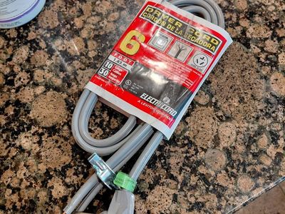 Leviton Electricord 6ft dryer cord