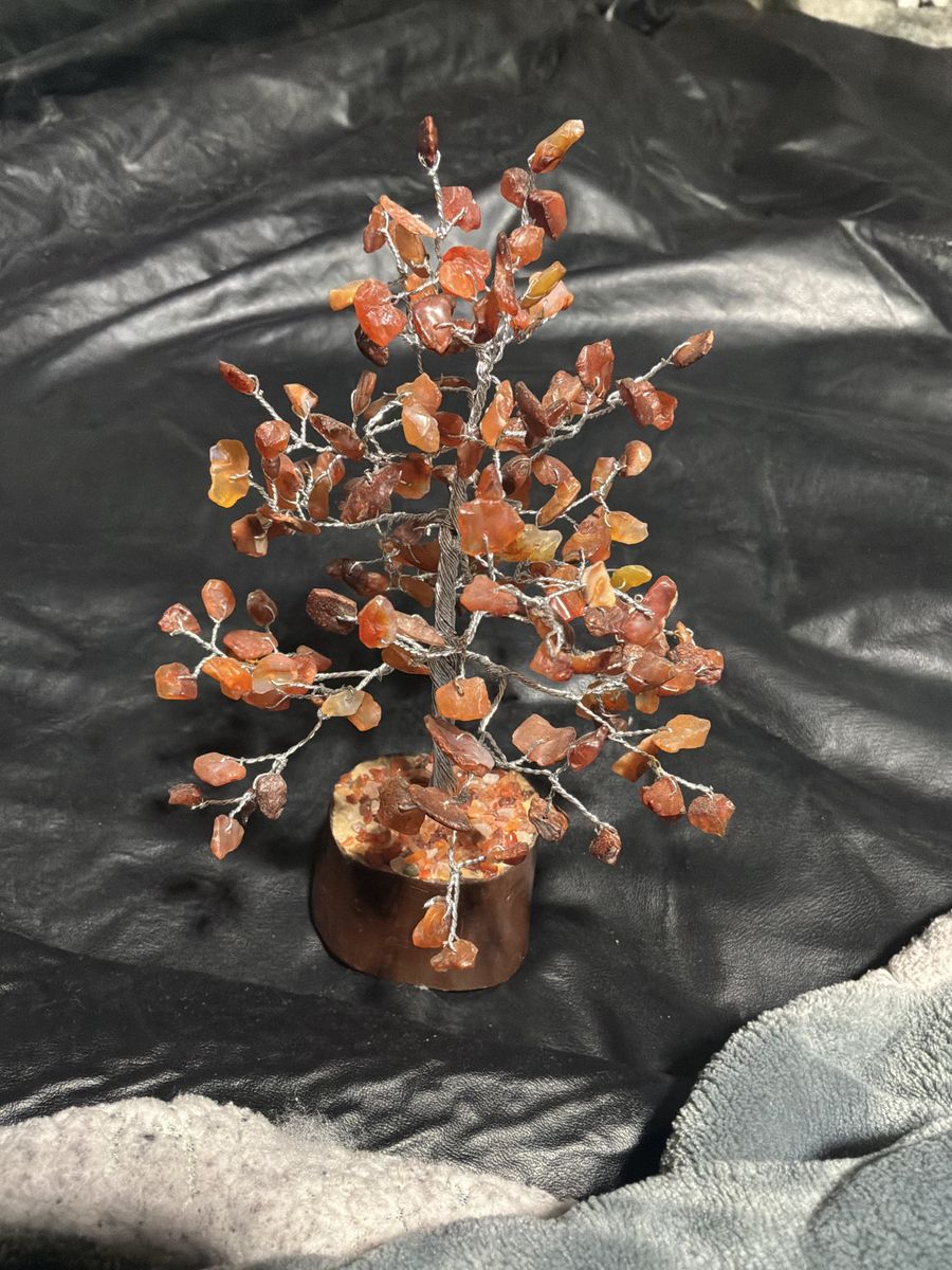Carnelian Gemstone Tree