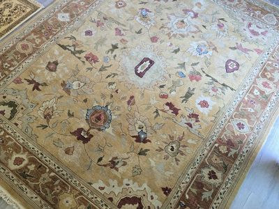 8x10 New Handknotted Oushak Rug