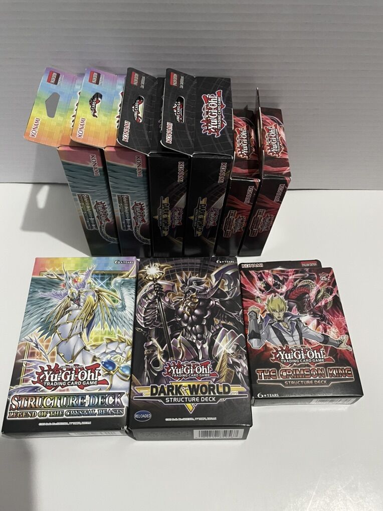 Yu Gi Oh! SEALED Structure Decks LOT