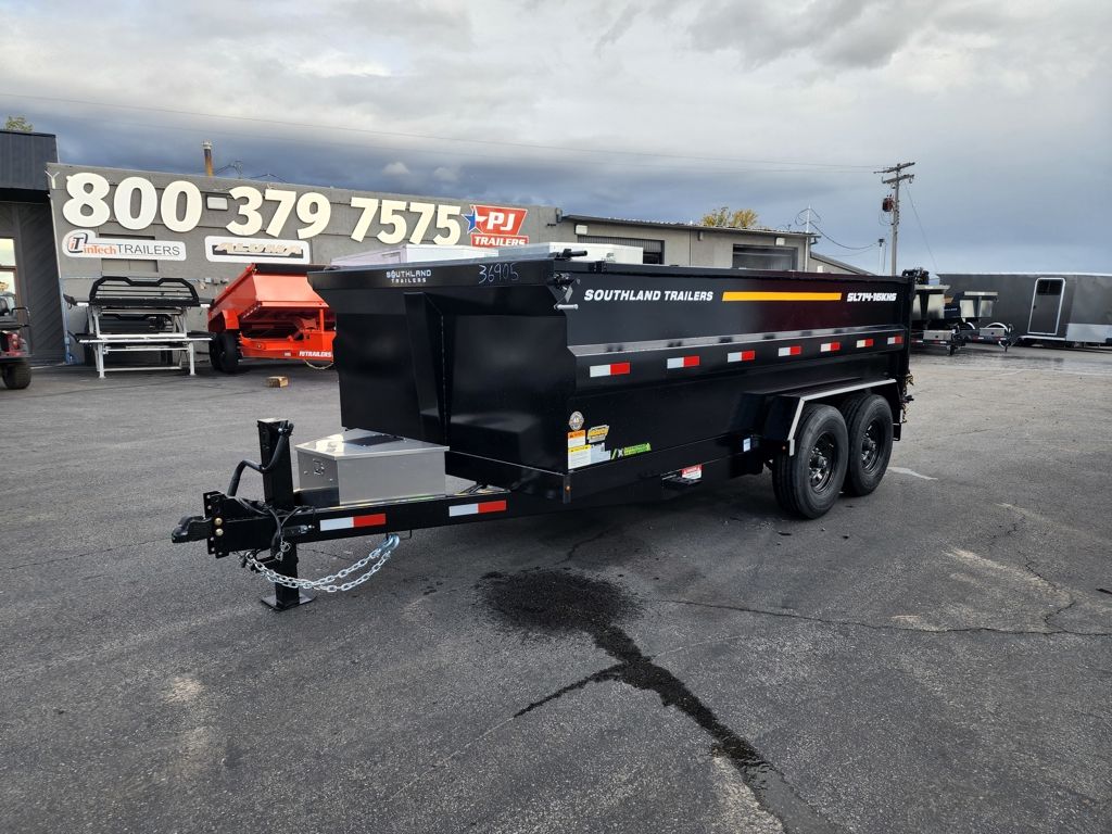 2026 Southland Trailers 7x14 16KHS 40 Side Dump Trailer"