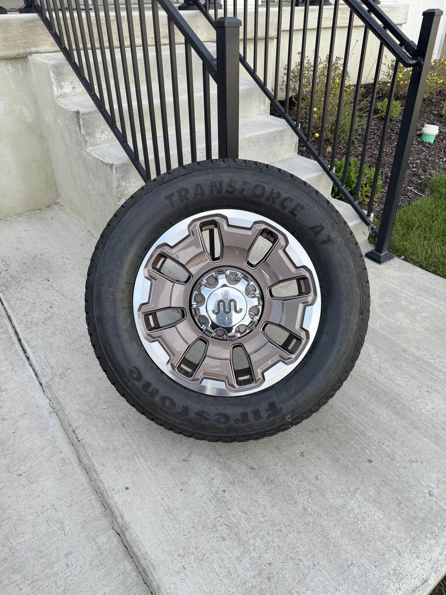 Ford F350 King Ranch Rims and Tires 285/60R20