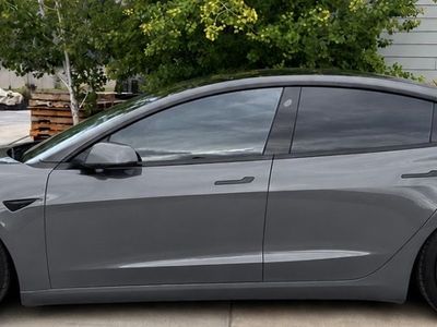 Tesla Model 3 20" x 8,5” Stiletto Sport Wheels & Tires - Matte Black