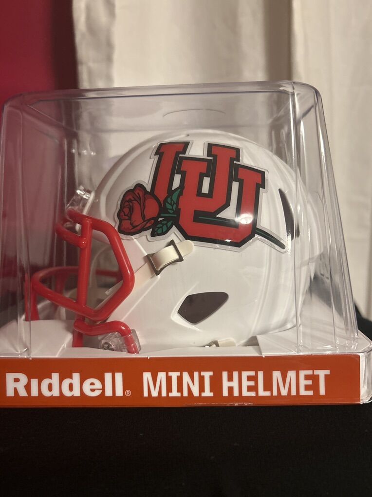 U of U Rosebowl Mini Helmet