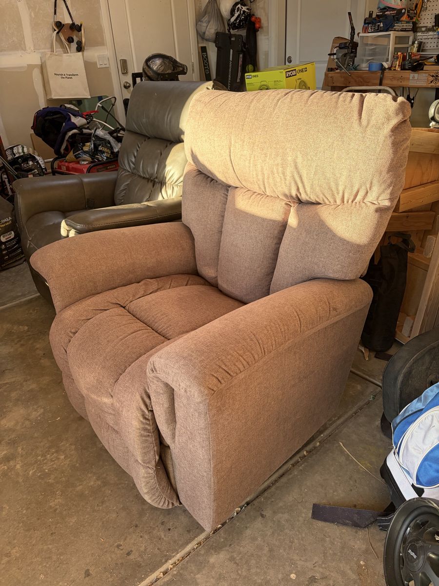 Comfy brown recliner