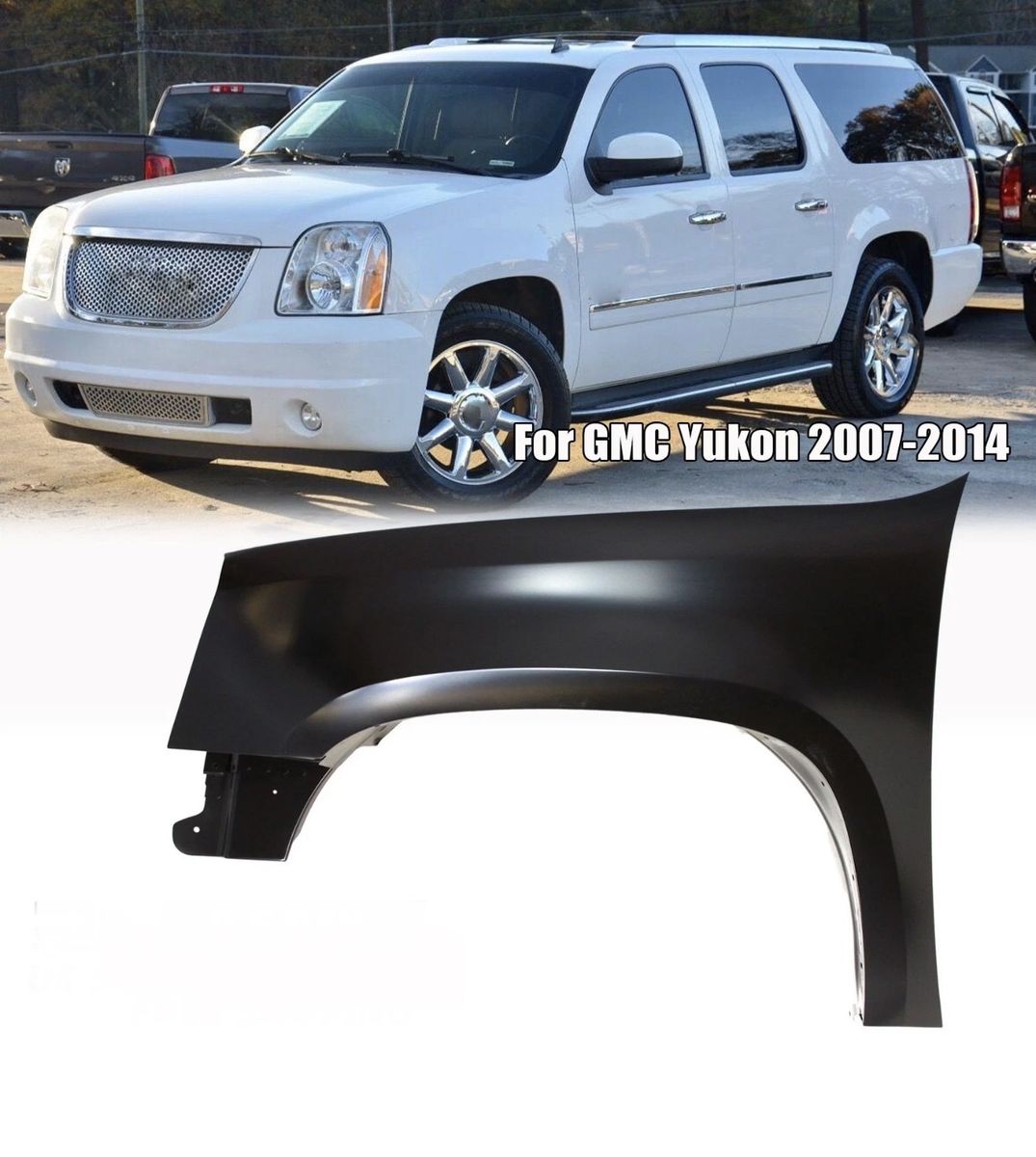 New Fender for GMC Yukon 2007-2014 - Driver Side Front Left