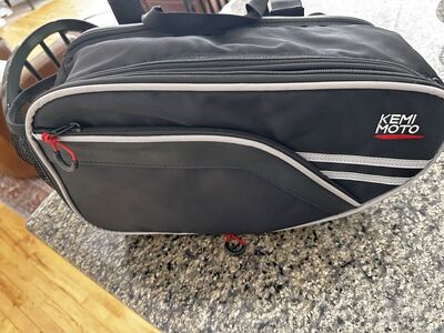 Like new motorcycle saddle bags