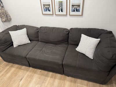 Charcoal Gray Sectional Sofa