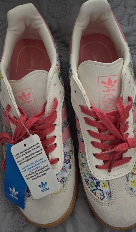 NWT adidas Samba x Liberty London Floral Women's Size 8 Sneakers