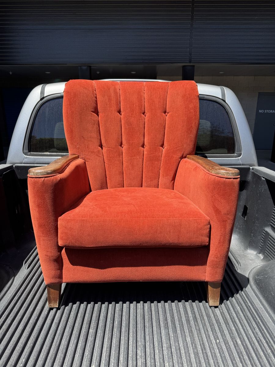 Quality & Co Vintage Red Chair