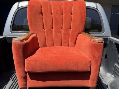Quality & Co Vintage Red Chair