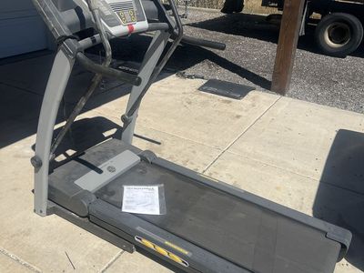 Gold's Gym CrossWalk 570 Treadmill Folding SpaceSaver Design
