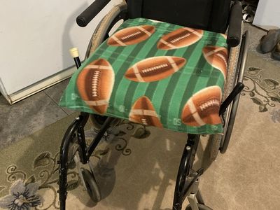 Basic Manual Wheelchair - Transport Mobility Aid with Footrests