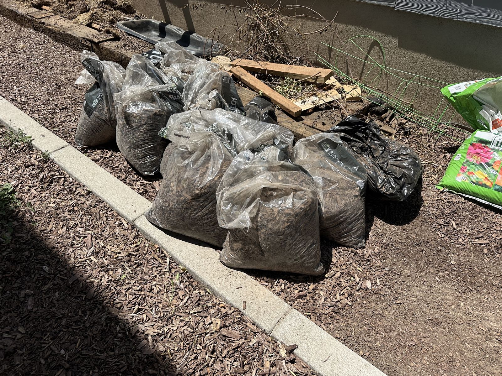 FREE Brown Bark Mulch