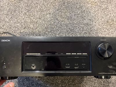 Denon AVR-1613 Integrated Network AV Receiver - Black, 5.1 Channel Home Theater Audio
