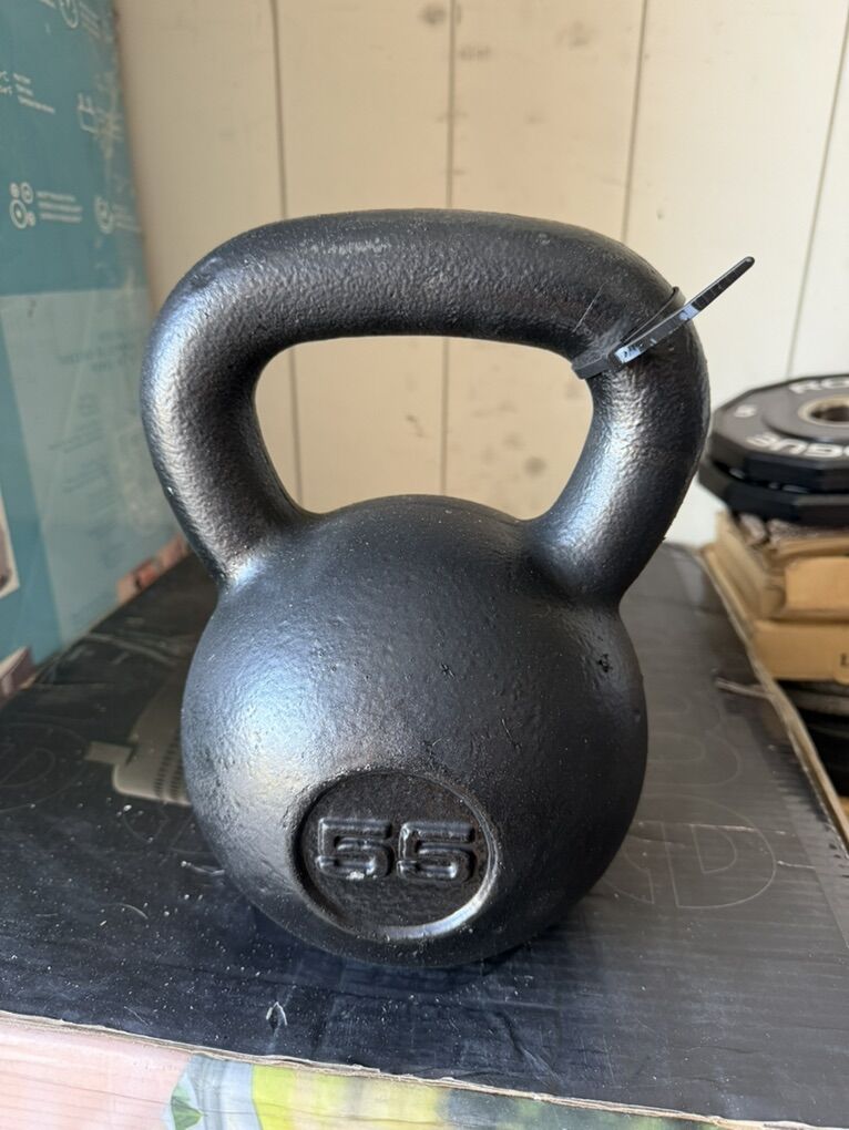 New 55 Pound Kettlebell