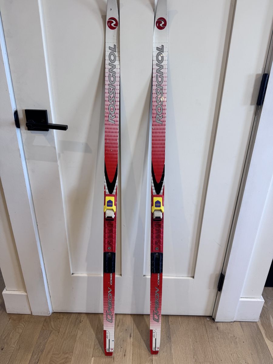 Rossignol Kids Carbon Combi (Skate & Classic) Cross Country Skis 130 CM