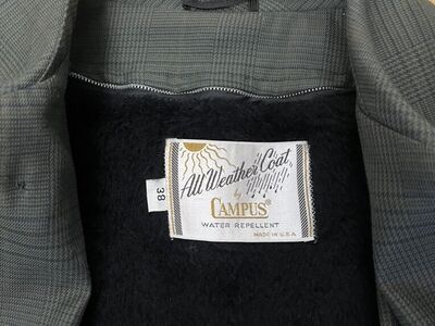 Lined Man's Jacket/Coat - Vintage -Medium Size