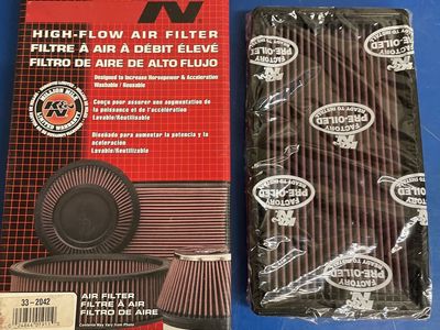 K&N 33-2042 Replacement Air Filter Flat Panel