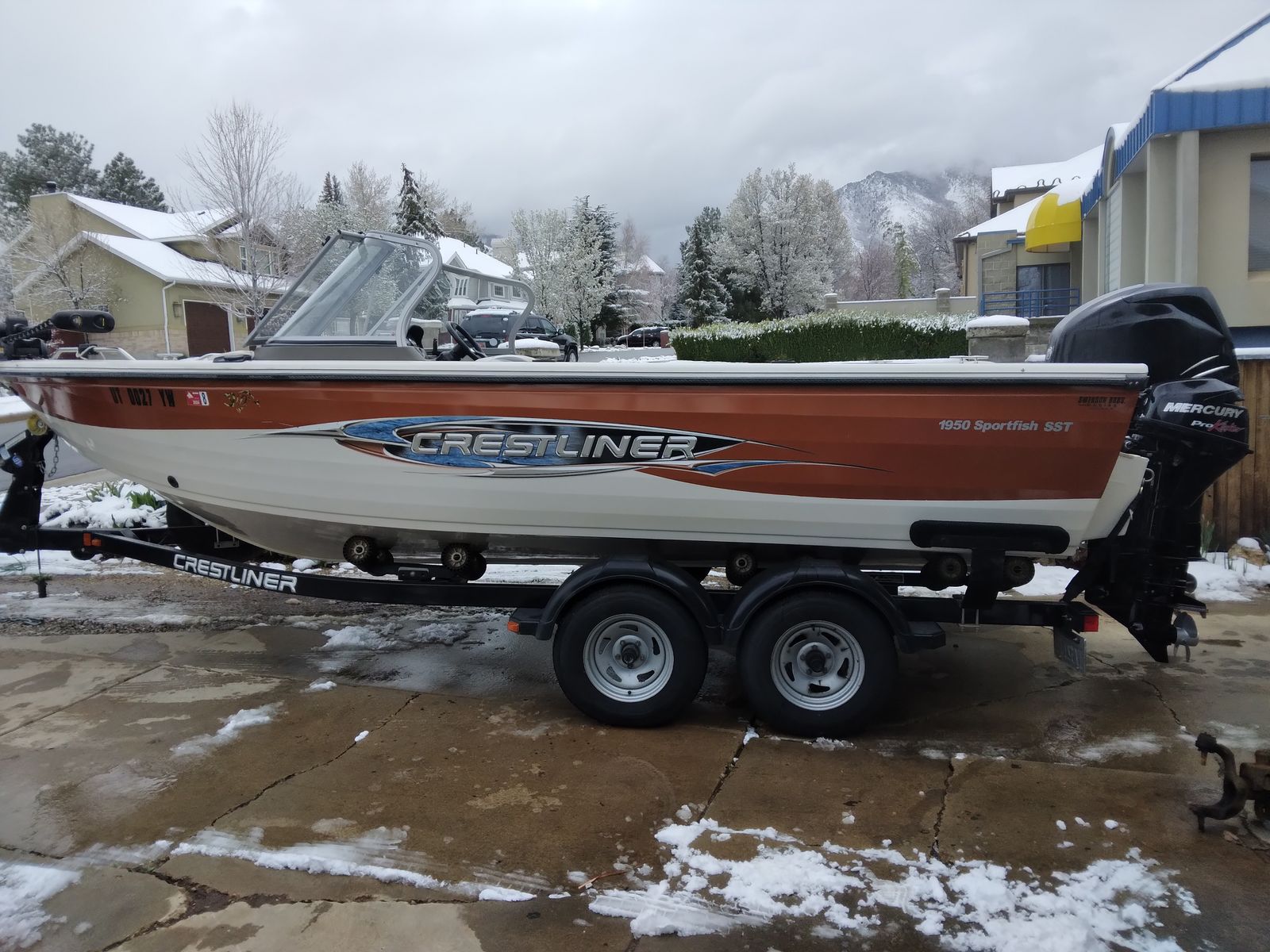 2008 Crestliner 1950 SportFish Boat