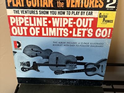 Play Guitar With The Ventures Vol 2 Vinyl LP - Dolton Records BLP-16502