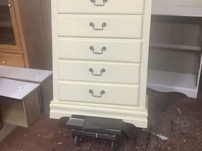 All Wood 4 Drawer Dresser