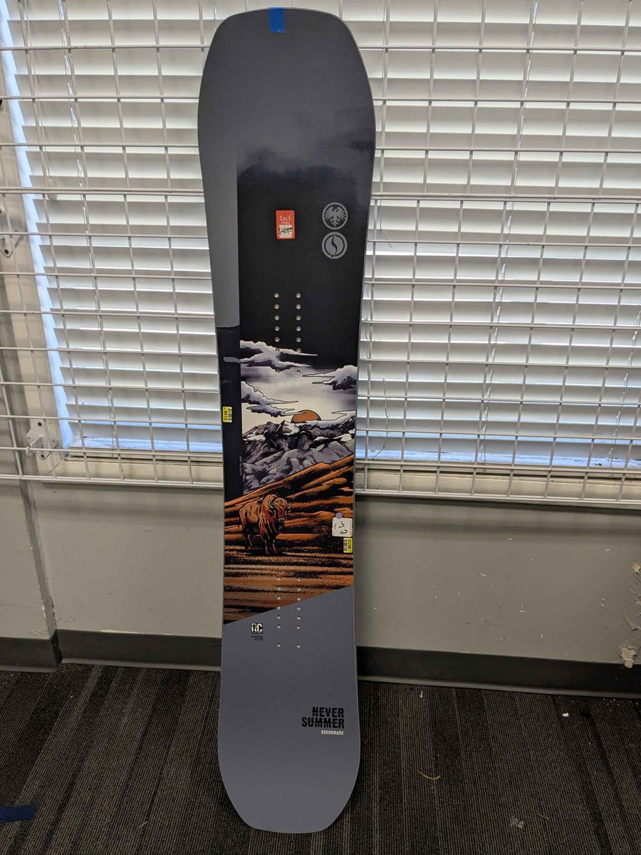 Never Summer Benchmark 156cm Snowboard - Lightly Used (2026)