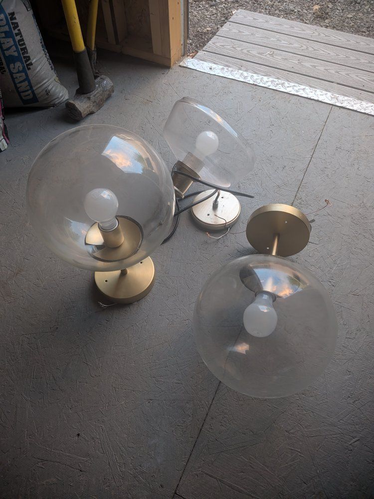 Light Fixtures ($25 EACH)