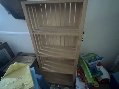 Wooden shelf