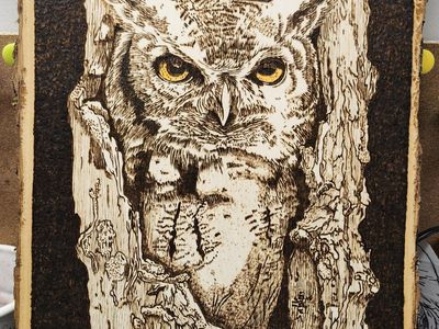 pyrography art