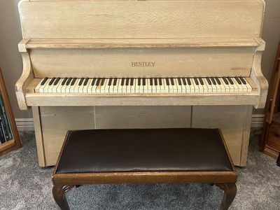 Bentley piano purchased new in 1958.