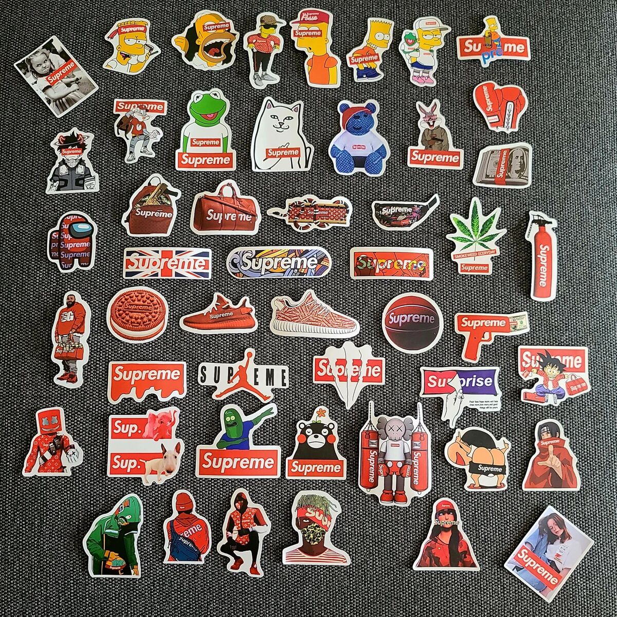 50 SUPREME STICKERS ~NEW