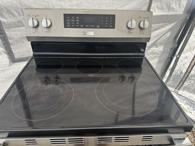 Electric oven GE glass top