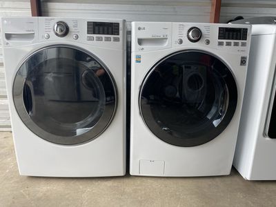 LG steam washer and 3 prong electric dryer