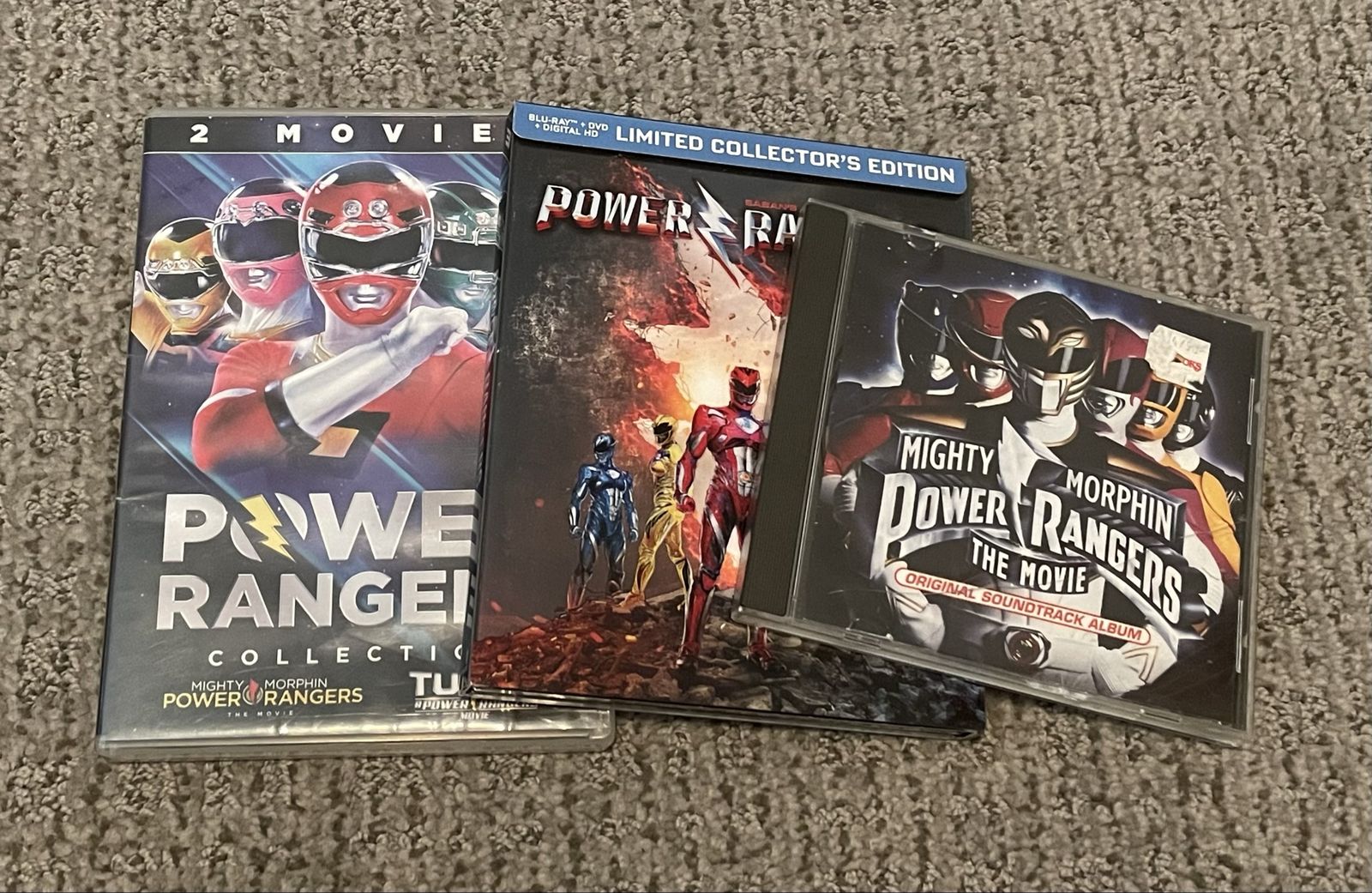 Power Rangers Movie and Soundtrack Collection