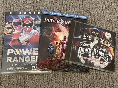 Power Rangers Movie and Soundtrack Collection