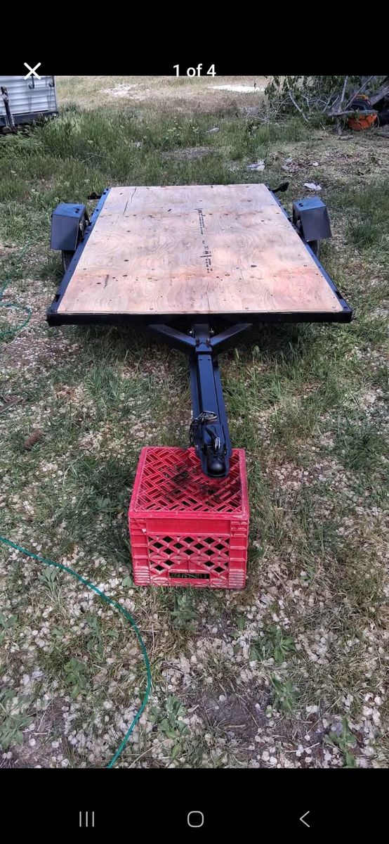 4wheller tilt deck trailer