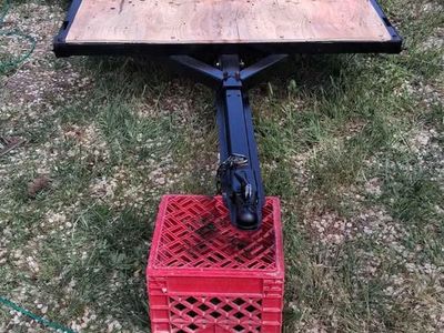 4wheller tilt deck trailer