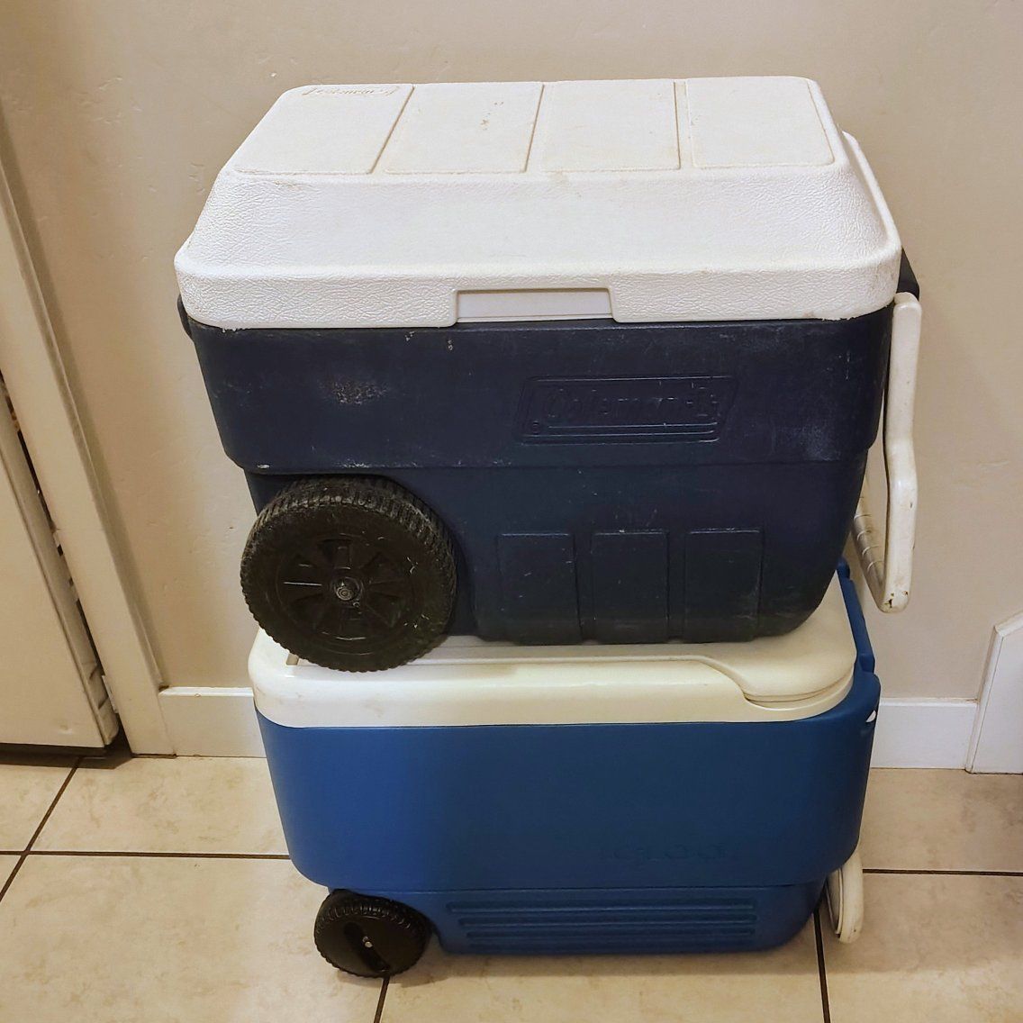 Coleman and Igloo Coolers