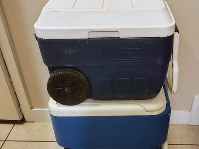 Coleman and Igloo Coolers