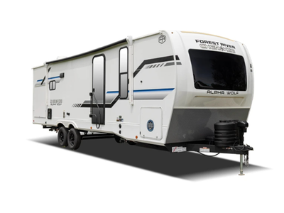 2026 Forest River RV Cherokee Alpha Wolf 28QBX Travel Trailer Bunkhouse|Front Bedroom|Outdoor Kitchen|U Shaped Dinette