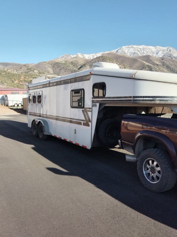 2002 Bruton Horse trailer