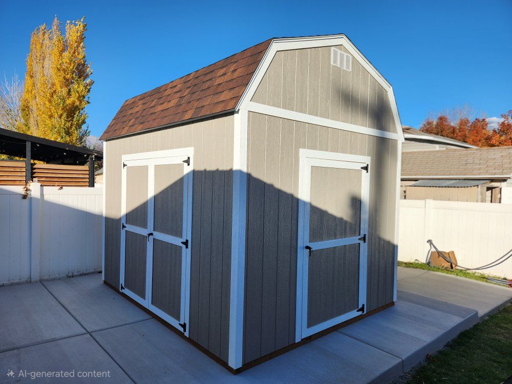 Free estimates10x12 Barn by MR.SHED