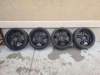 20" MST black wheels rims