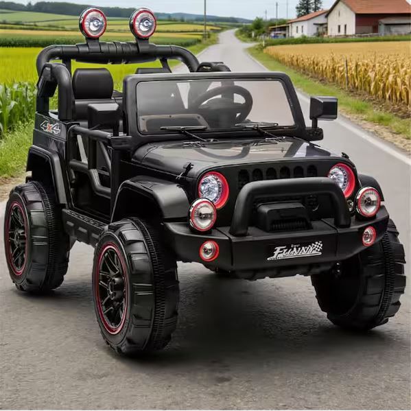 NEW! 24 V Kids Ride on Electric Truck w/Parent Control 2WD – Black