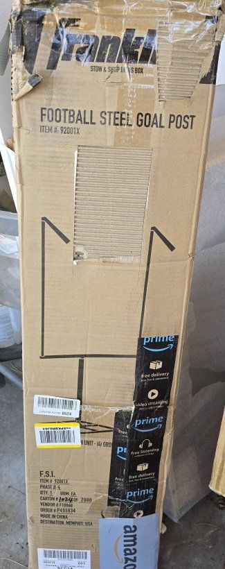 Football Steel goal post