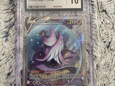 CGC Gem Mint 10 Galarian Articuno V #170